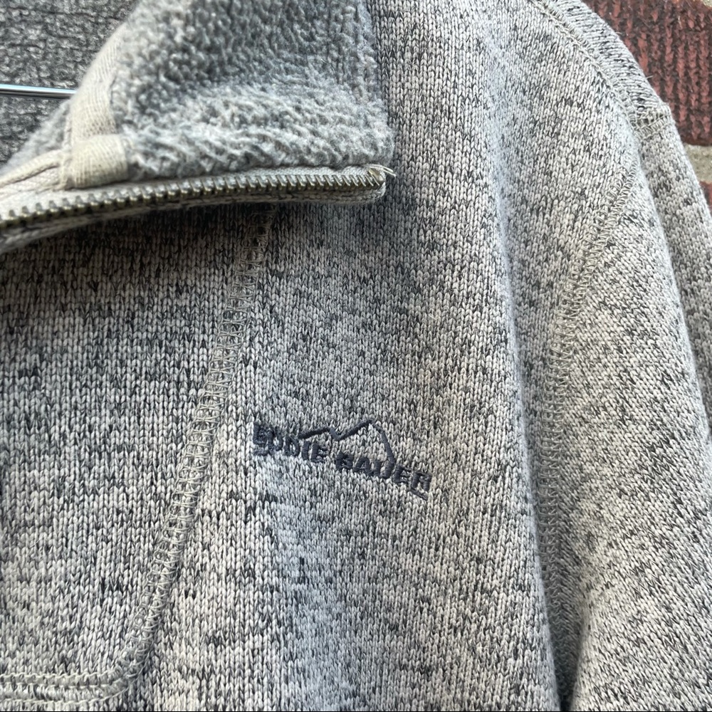 Eddie Bauer Half Zip Pullover Sweater Size Medium - Picture 3 of 8